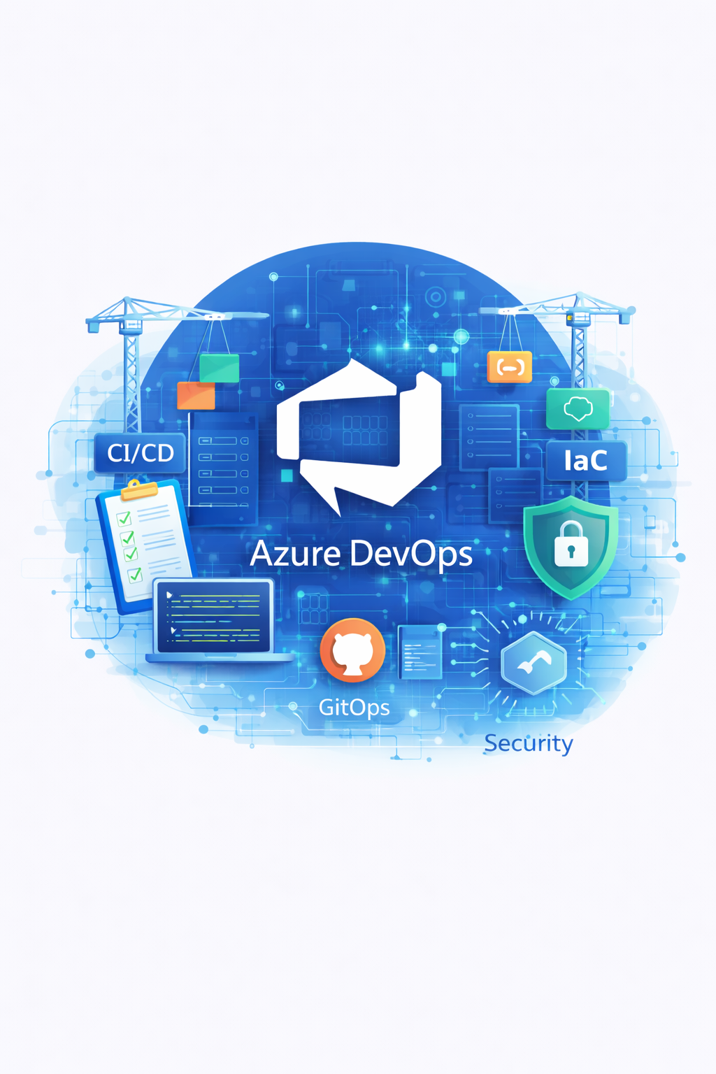 Azure DevOps CI CD pipelines with security and governance